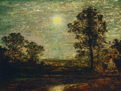 Untitled (Moonlit Landscape) by Ralph Albert Blakelock